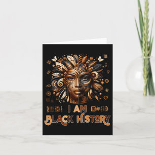 Carte Im Black History Mois Pride Melanin Femmes africai