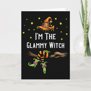 Carte Im Glammy Witch Halloween Groupe Correspondant Cos