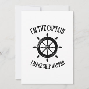 Carte Im Le Capitaine Je Fais Bateau Happen Bateau Voili