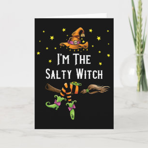 Carte Im The Salty Witch Halloween Matching Group Costum