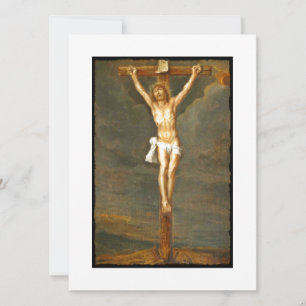 Carte Image Crucifixion vintage