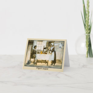 Carte Image vintage de reproduction, la compagnie de