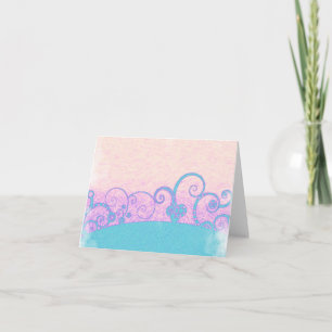 carte imaginaire pastel grunge