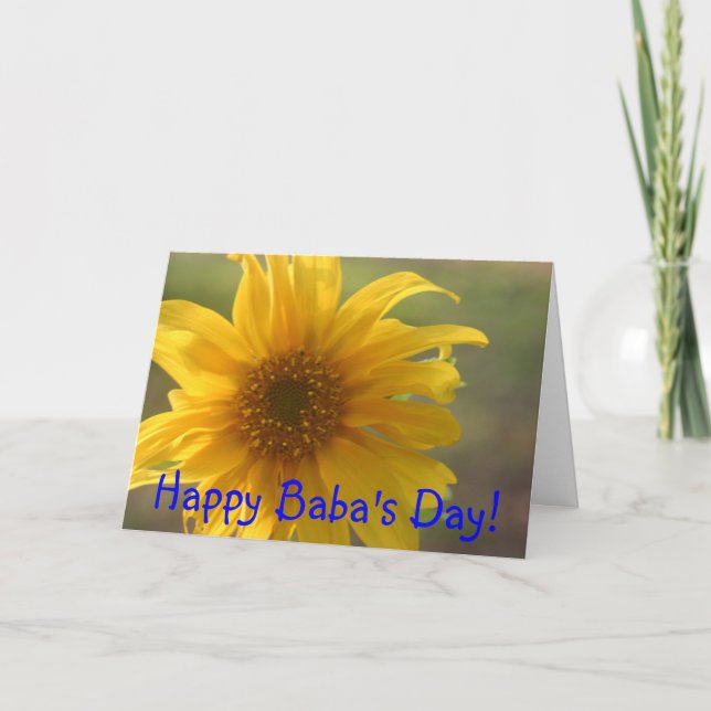 Carte IMG_0479, le jour du baba heureux ! (Devant)