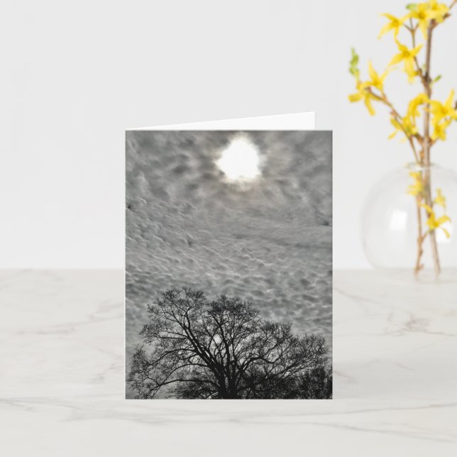 Carte immobile, toutes occasions, Ciel Étonnant (Fleur jaune)