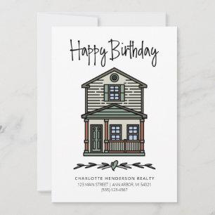 Carte Immobilier Client Accueil Anniversaire