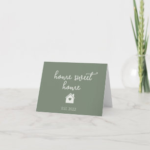 Carte Immobilier Green Home Sweet Home Nouveau propriéta