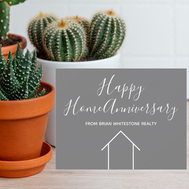 Carte Immobilier Happy Home Anniversaire Personnalisé Gr (Créateur téléchargé)