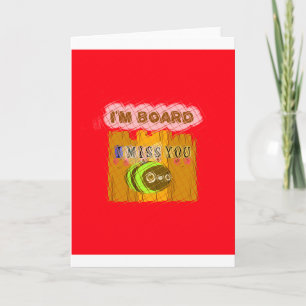 Carte Impression Quirky Bee Art