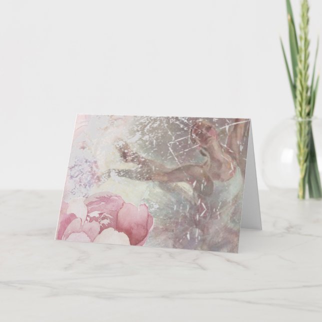 Carte Impressions de ballet (Devant)