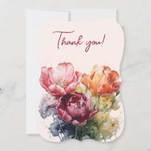 Carte Incroyable tulipes