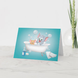Carte Infant Tom and Jerry Taking a Bath