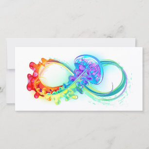 Carte Infinity avec Rainbow Jellyfish