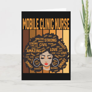 Carte Infirmière de clinique mobile Puissant Mois de l'h
