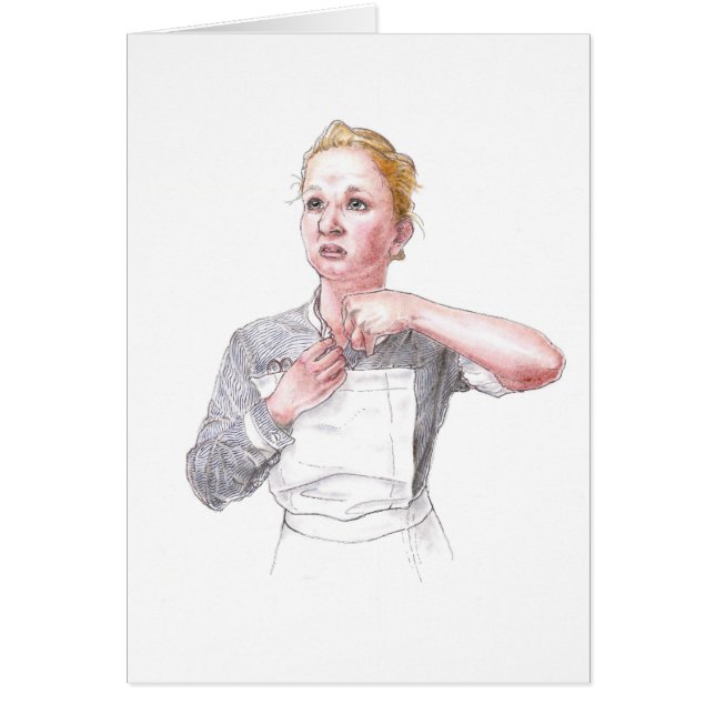 Carte - infirmière d'hôpital de Middlesex (Devant)