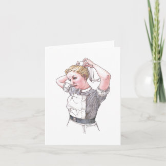 Carte - infirmière d'hôpital de Middlesex