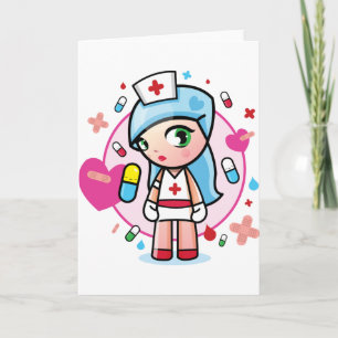 Carte infirmière douce