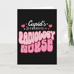 Carte Infirmière en radiologie préférée de Cupidon pour 