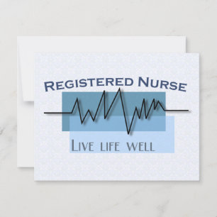 Carte Infirmière inscrite Vie Bien Personnalisée