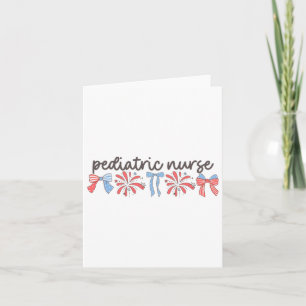 Carte Infirmière pédiatrique 4 juillet Infirmière pédiat