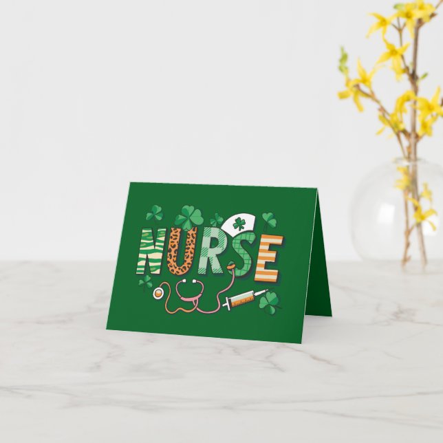 Carte Infirmière Vie Infirmière Cadeaux de la Journée Jo (Fleur jaune)