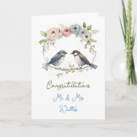 Inséparables | Félicitations pour votre mariage