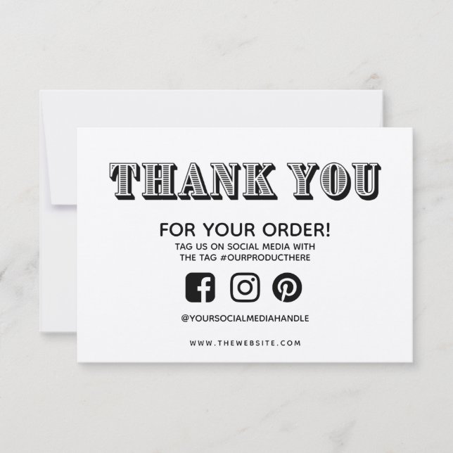 Carte Insertion de média Vintage (Devant)