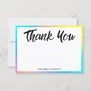 Carte Insertion de support de Merci néon