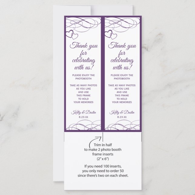 Carte Insertions de trames de la cabine photo | Aimé (Pl (Devant)