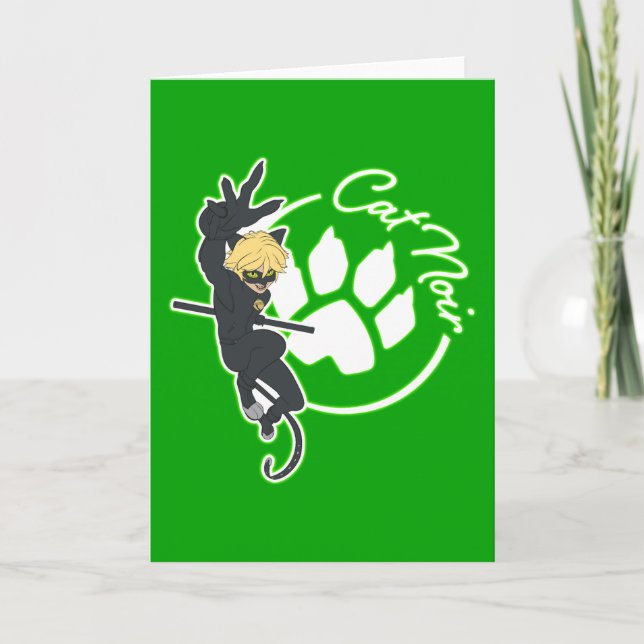 Carte Insigne Cat Noir (Devant)