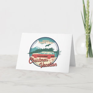 Carte Insigne de vacances de Noël de la Lampe nationale