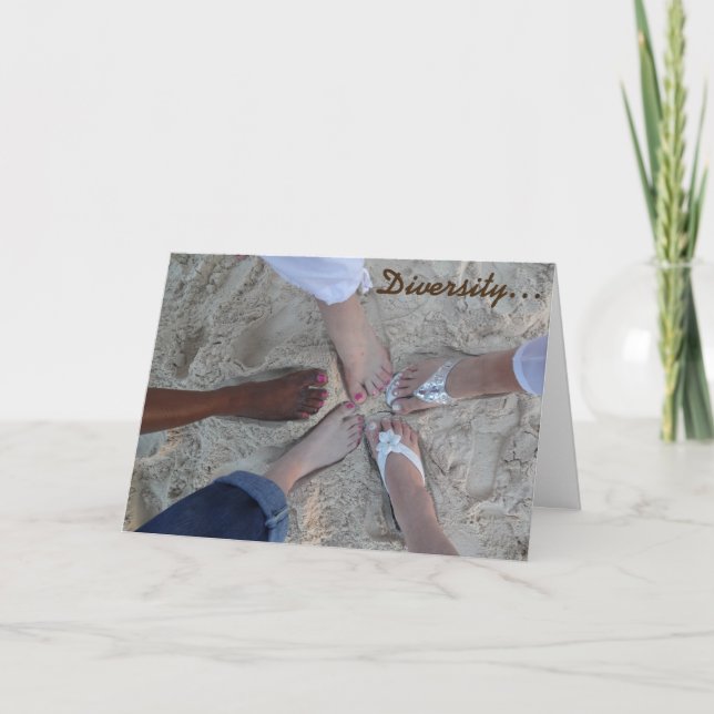 Carte Inspiration Diversité Rum Point îles Caïmans (Devant)