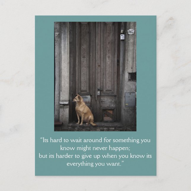 Carte Inspiration : En attente 1 (Devant)