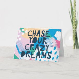 Carte Inspiration lumineuse I   Chasse tes rêves fous