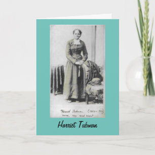 Carte Inspirations de Harriet Tubman