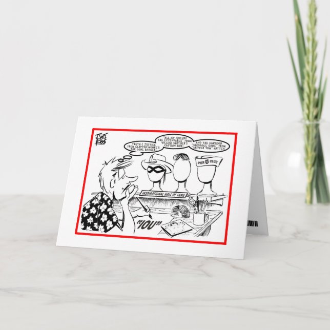 CARTE INSPIRÉ : "IOU " (Devant)