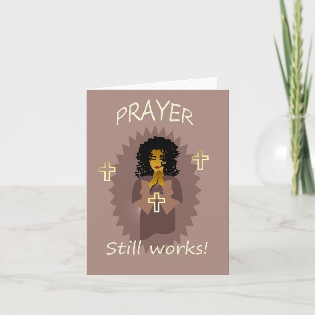 Carte inspirée vierge de note (Devant)