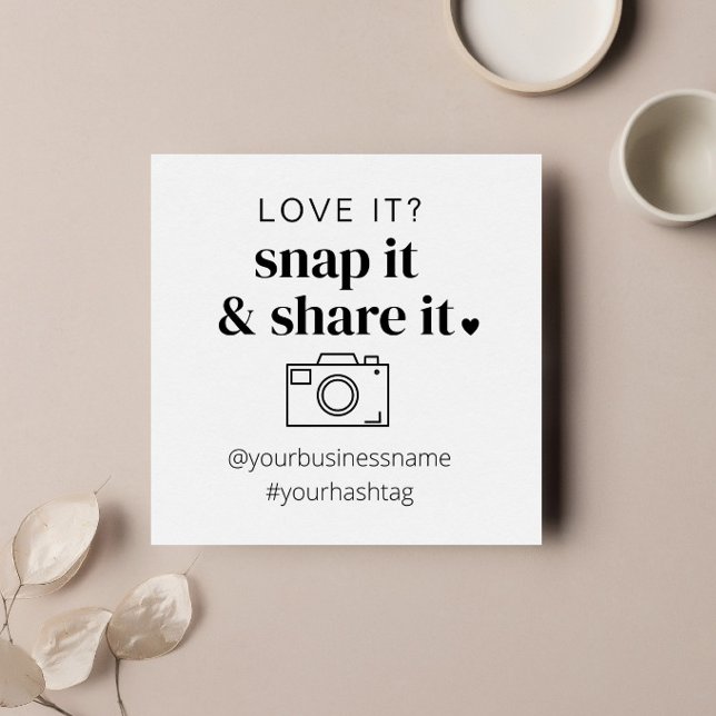 Carte Instagram Snap et Share (Créateur téléchargé)