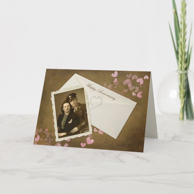 Carte Instantané et enveloppe anniversaire (Devant)