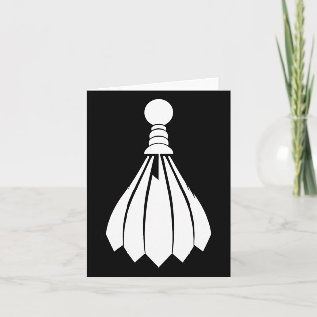 Carte Instructeur Shuttle Badminton (Devant)