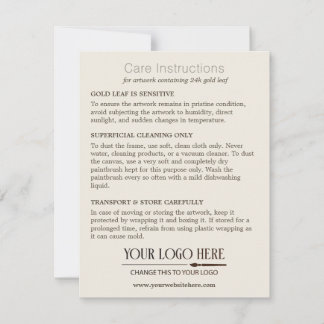 Carte Instructions de soin de coquille d'oeuf pour l'oeu