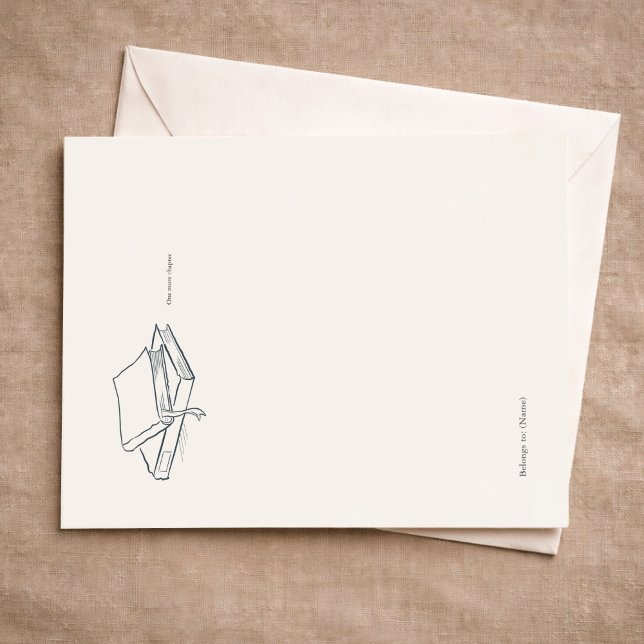 Carte Introvert Solitude Gift Personal Correspondence (Créateur téléchargé)