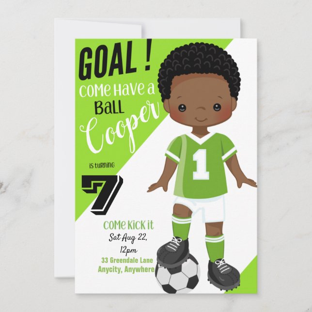 Carte Invitation Anniversaire (Devant)