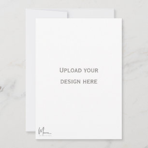 Carte Invitation avant et arrière