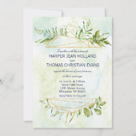Carte Invitation Geo Envy