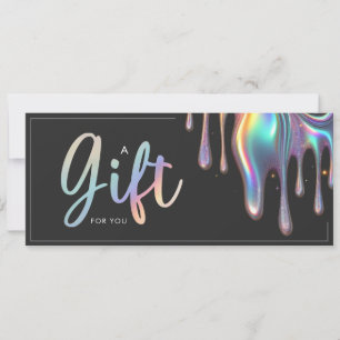 Carte IridescStore Business Salon Certificat cadeau