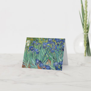 Carte Irises par Van Gogh