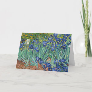 Carte Irises par Van Gogh