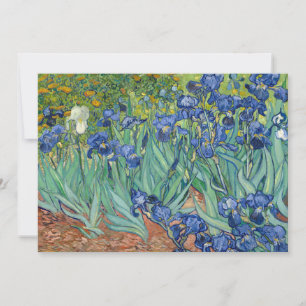 Carte Irises Vincent van Gogh