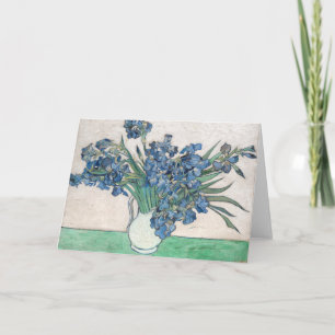 Carte Irises   Vincent van Gogh